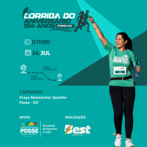 Corrida de Aniversário de Posse - GO -154 anos