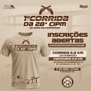 CORRIDA DA 28ª CIPM – IBOTIRAMA/BA