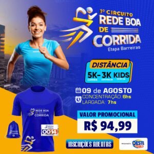 1ª Circuito Rede Boa de Corrida Etapa Barreiras