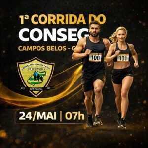 1ª CORRIDA DO CONSEG – CAMPOS BELOS/GO
